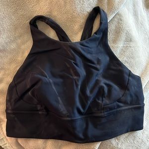 Lululemon energy high neck longline bra
